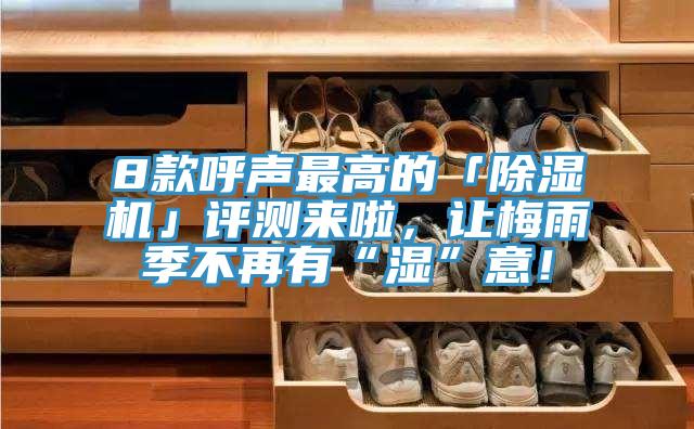 8款呼聲最高的「除濕機」評測來啦，讓梅雨季不再有“濕”意！