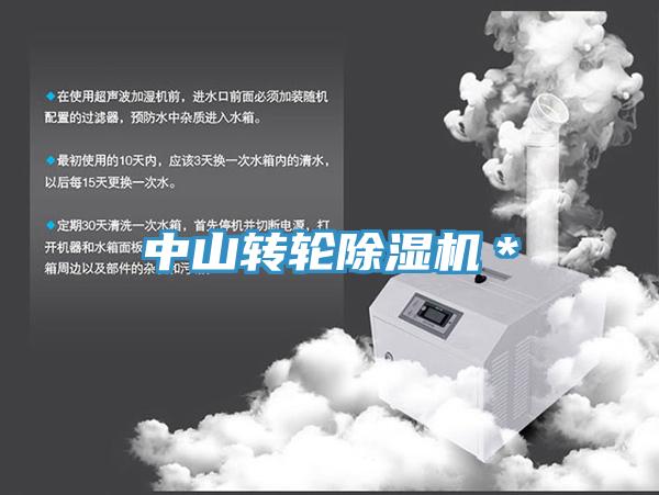 中山轉輪除濕機＊