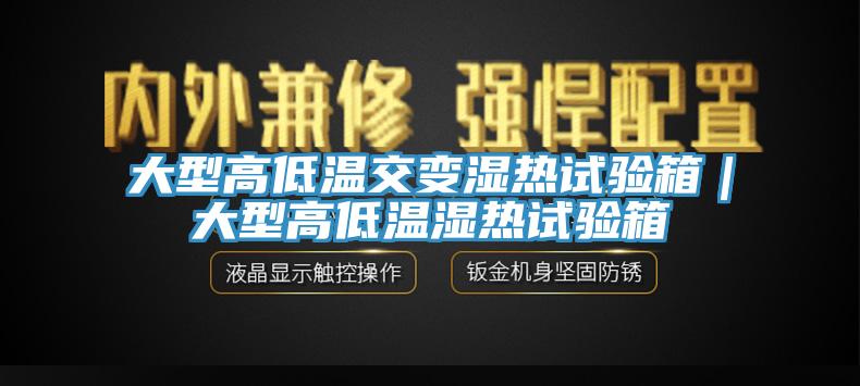 大型高低溫交變濕熱試驗(yàn)箱｜大型高低溫濕熱試驗(yàn)箱
