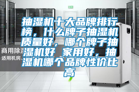 抽濕機十大品牌排行榜，什么牌子抽濕機質量好，哪個牌子抽濕機好 家用好，抽濕機哪個品牌性價比高