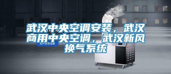 武漢中央空調安裝，武漢商用中央空調，武漢新風換氣系統