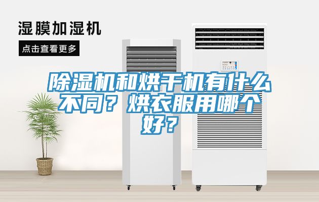 除濕機(jī)和烘干機(jī)有什么不同？烘衣服用哪個好？